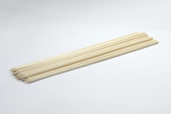Patyczki do szaszłyków 190 mm x 3,7mm– zestaw 100 sztuk