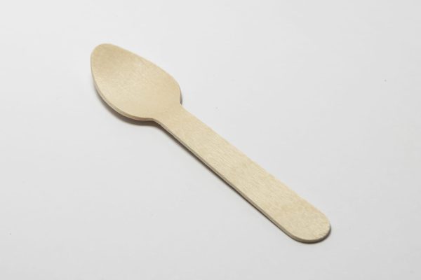 Łyżeczka drewniana 140 mm - op. 100 sztuk
