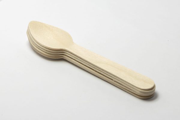 Łyżeczka drewniana 140 mm - op. 100 sztuk