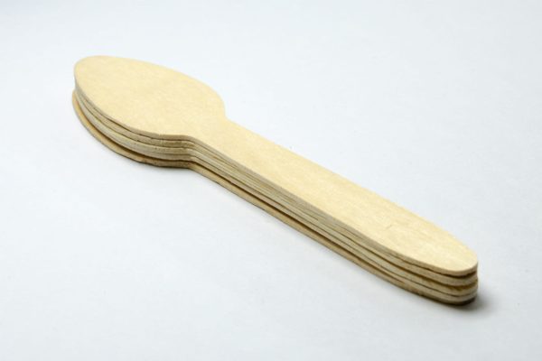 Łyżeczka płaska drewniana 140mm - op. 100 sztuk